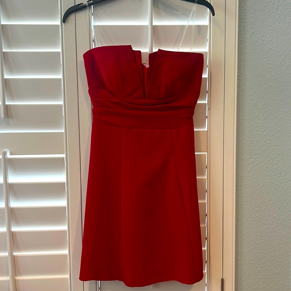 Red semi/formal dress